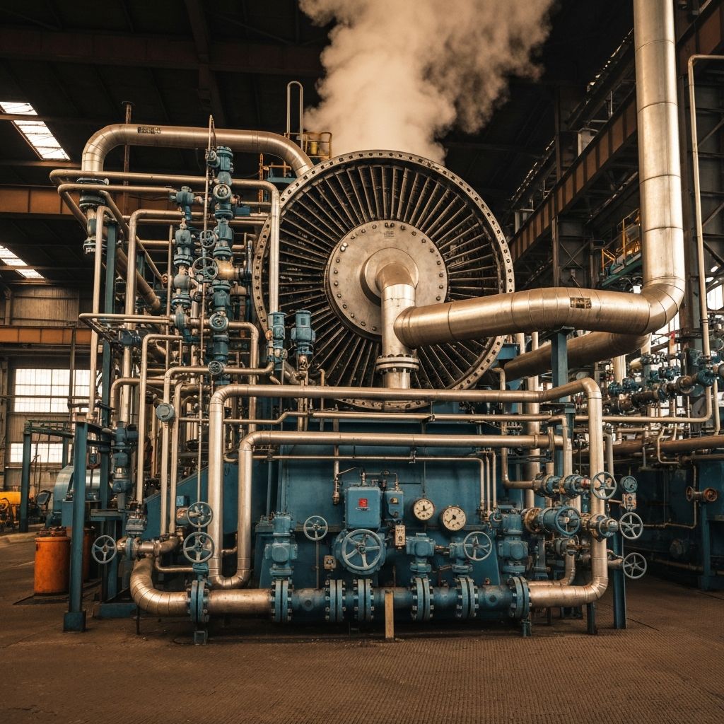 Back Pressure Steam Turbine Systems