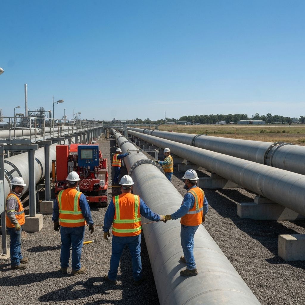 Engro Fertilizers Limited - Pigging Activity for Raw Water Lines (5KM)